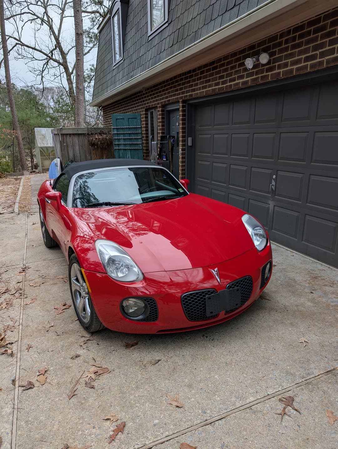 Pontiac Solstice, final state reference.